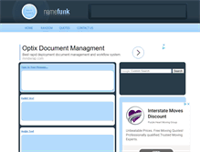 Tablet Screenshot of namefunk.com